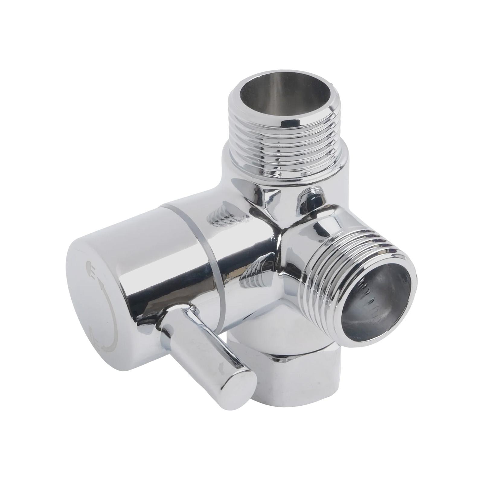 

None Diverter Shower Diverter None Resistant Seamless Silver G1 2 High Pressure High Temperature Multiple Usage Silver