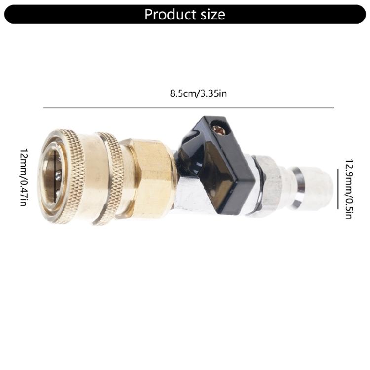 3/8 Inch Air Valves Brass Quick Connection Coupler Designs Accessory for Easy Installation Designs Daily Casual Use