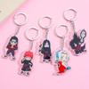 Naruto anime peripherals acrylic keychains toys cartoon schoolbags adorable plus exquisite tiny keychains present