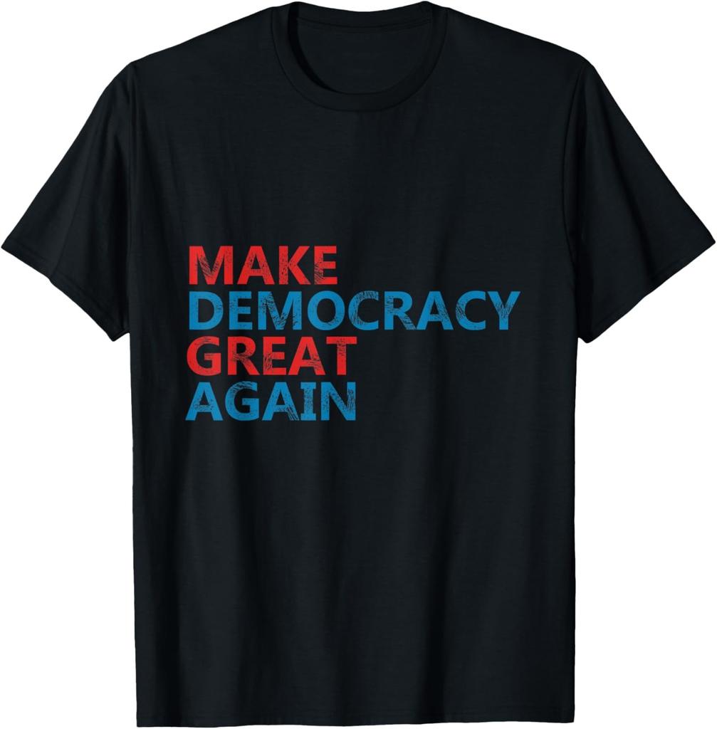Make Democracy Great Again Election Year 2020 US Winner T-Shirt