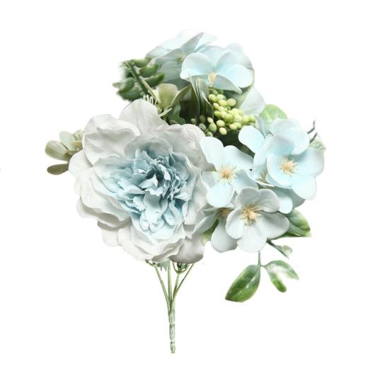 Modern False Camellia with Stem Colorfast DIY