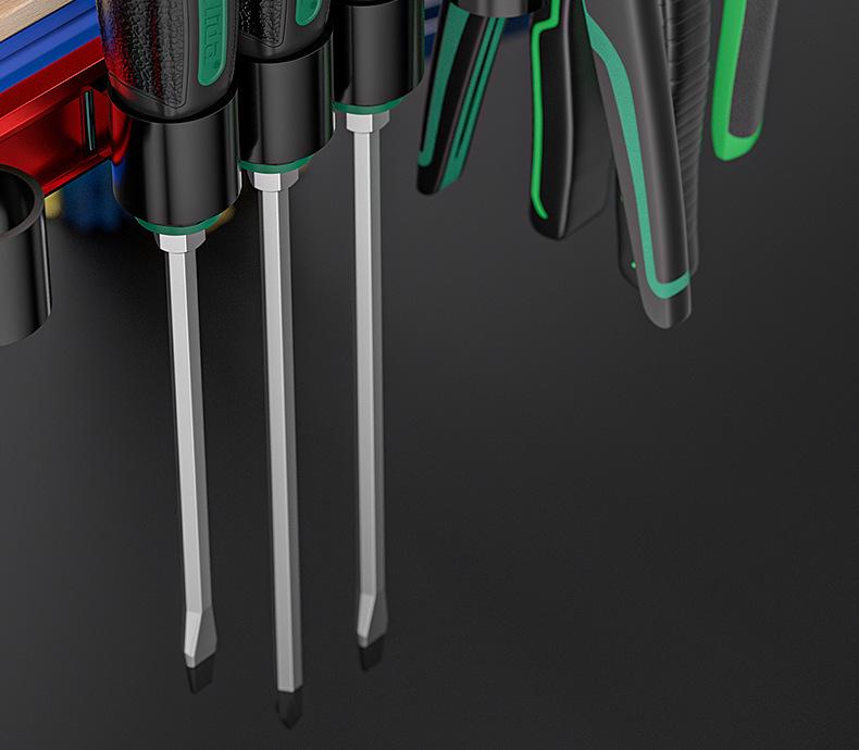Magnetic Tool Storage Rack for Multifunctional Screwdriver Organization and Auto Repair