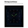 POEDAGAR Luxury Casual Men Clock Stainless Steel Mesh Date Waterproof Luminous Wristwatch Quartz Fashion Watches