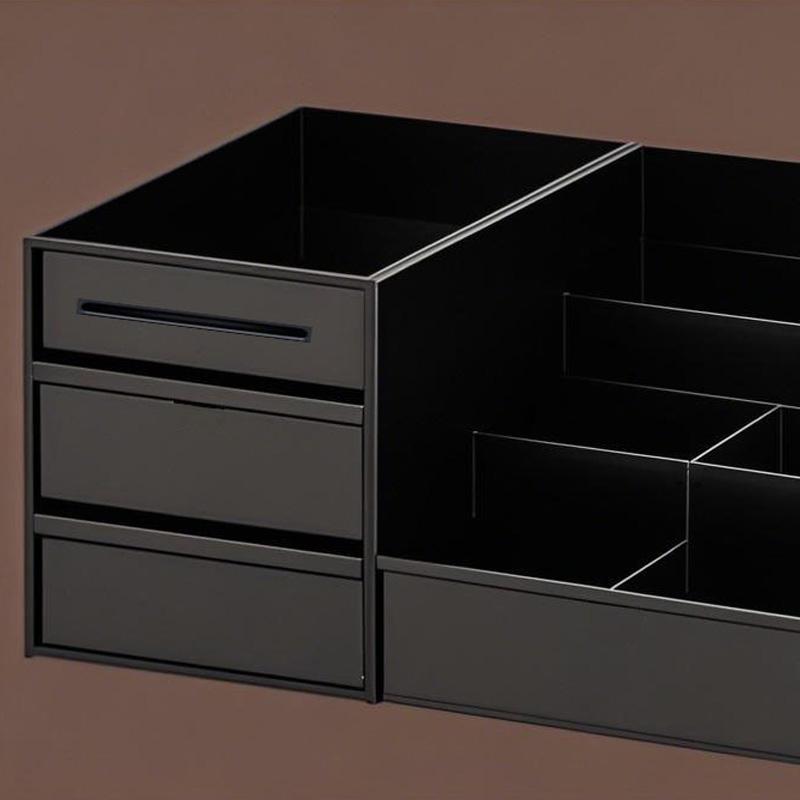 Cosmetics Storage Box for Men Women Perfume Cologne Countertop Organizer Essentials Gifts Valentines Day Gifts Bedroom Storage