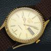 CEAS SEIKO 5 AUTO 6309A BĂRBĂTESC JAPONEZ VINTAGE, RECONDIȚIONAT, CU CADRAN AURIT, A425917-2