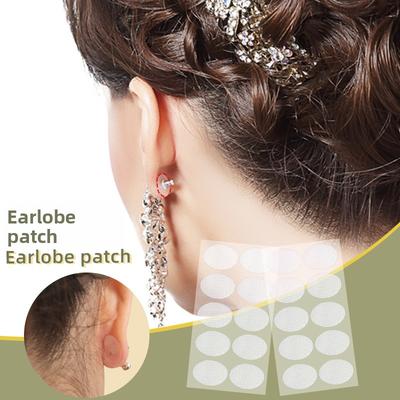 Earlobe Support Sticker, Girl Stud Earrings, Anti-pull and Anti-expansion, Thin Transparent Invisible Seamless Support Sticker