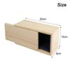 Pullout Wooden Box with Sliding Lid Great for Storing Treasures and Memories