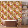 Vintage Peony Peel and Stick Wallpaper Yellow/Pink/White Floral Self Adhesive Wallpaper for Bedroom Home Wall Decorations