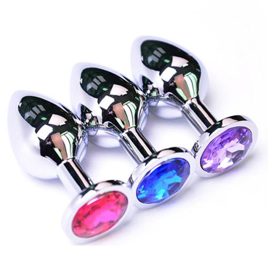 Small Size Anal Toys Butt Plug Stainless Steel Anal Plug Sex Toys Adult Product