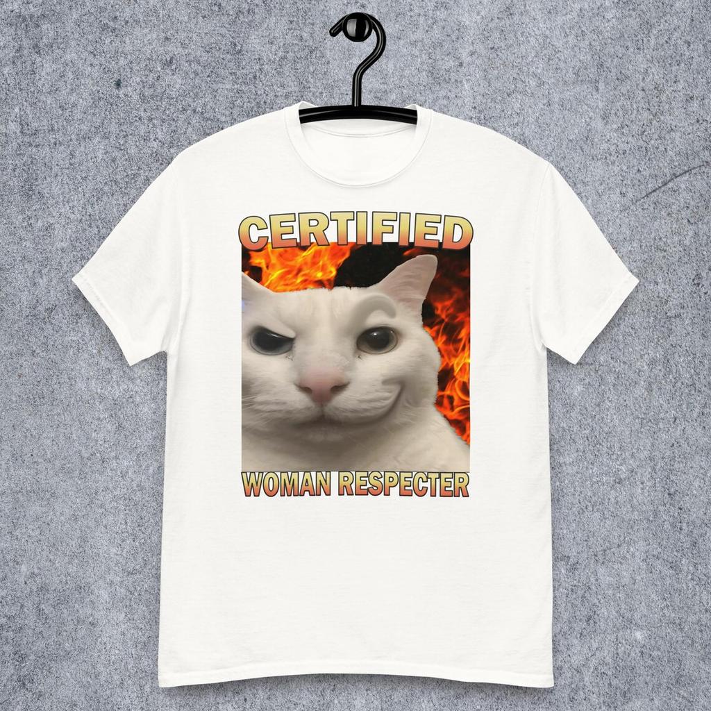 2026 New Women Monday Left Me Broken Funny Cat Meme Tshirt Brainrot Tee ShirtTshirts Women Clothing Oversize TShirt Y2K Top