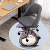 1pc Totoro Umbrella Round Chair mat office Area Rug - Non-Slip, Floor Mat for Office, Bedroom, Ideal home decor gift p0105101