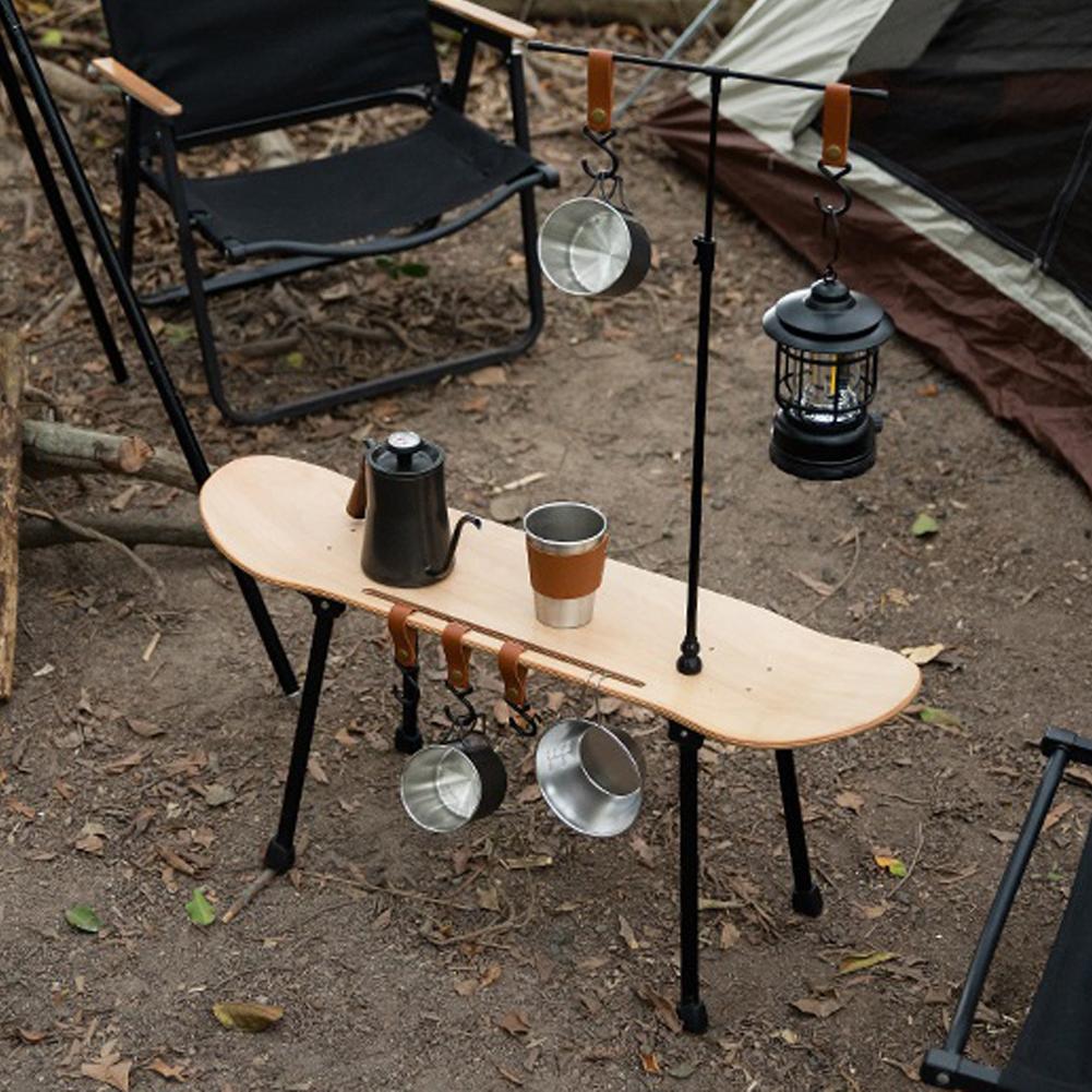 4Pcs Camping Table Leg Camping Folding Legs Heavy Duty Tactical Table Leg with Screws Coffee Table Legs DIY Camping Equipment