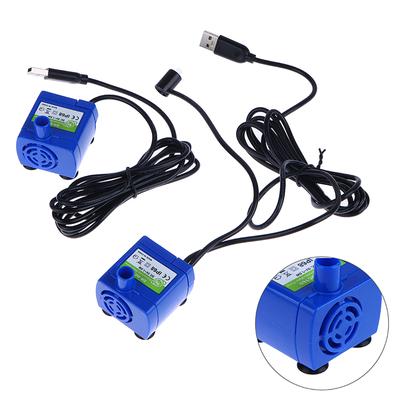 Mini DIY Geräuscharme Motorpumpe 5V DC USB Wasserpumpen Zubehör DR-DC160 für Haustier Katze Trinkbrunnen Wasserspender Haustier