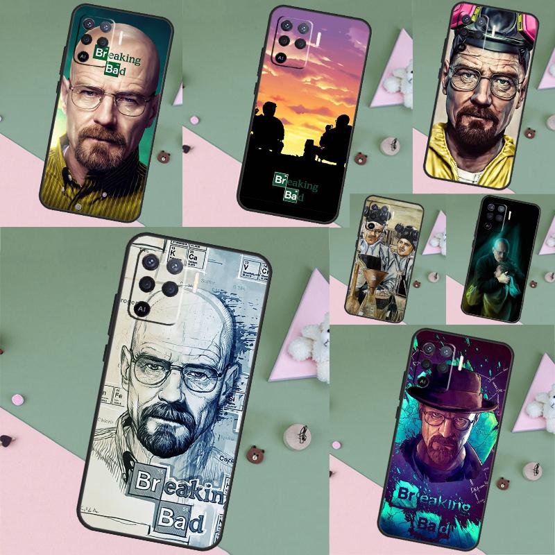 Breaking Bad For OPPO A80 A60 A40 A5 A6 Pro A15 A17 A57 A16 A76 A96 A18 A38 A58 A78 A98 A54 A74 A94 Case