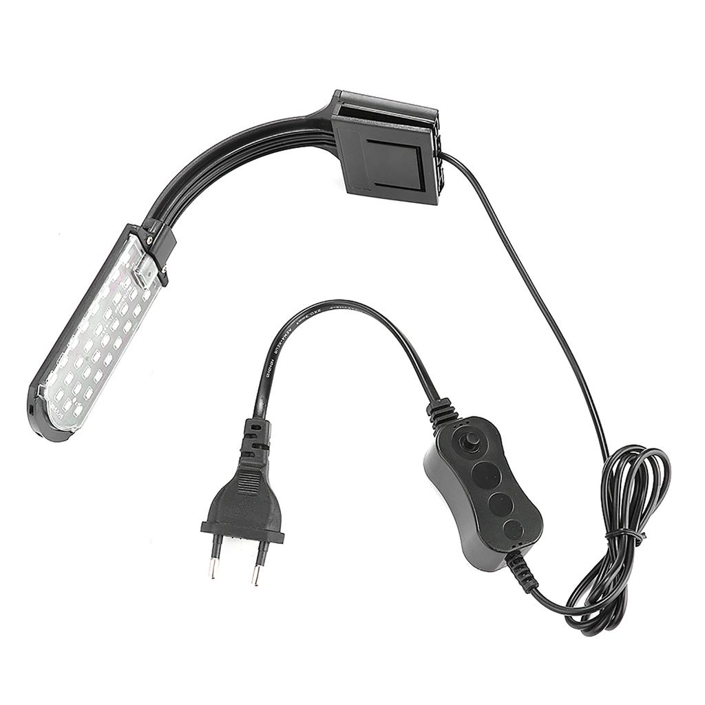 Akvarijní LED světlo pro vodní rostliny Lampa Klipové osvětlení 220-