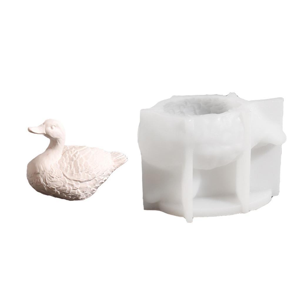 Practical Sturdy Silicone Mould Accessory for Duck Candle Holders Portable for Handmade Gifts and Home Accent