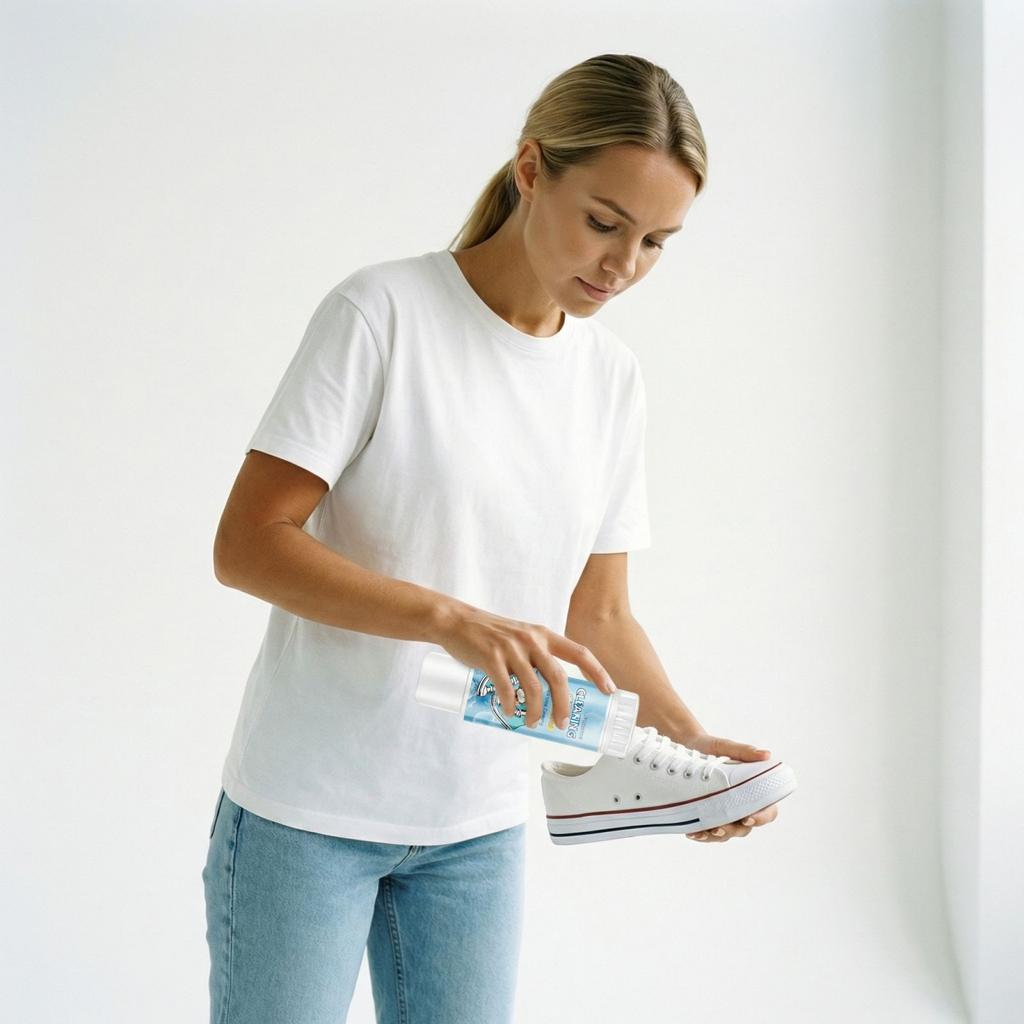 60mlShoe Cleaner With Shoe Brush, Shoe Cleaner Foam, Cleaner Foam For Removing Stains And Dirt