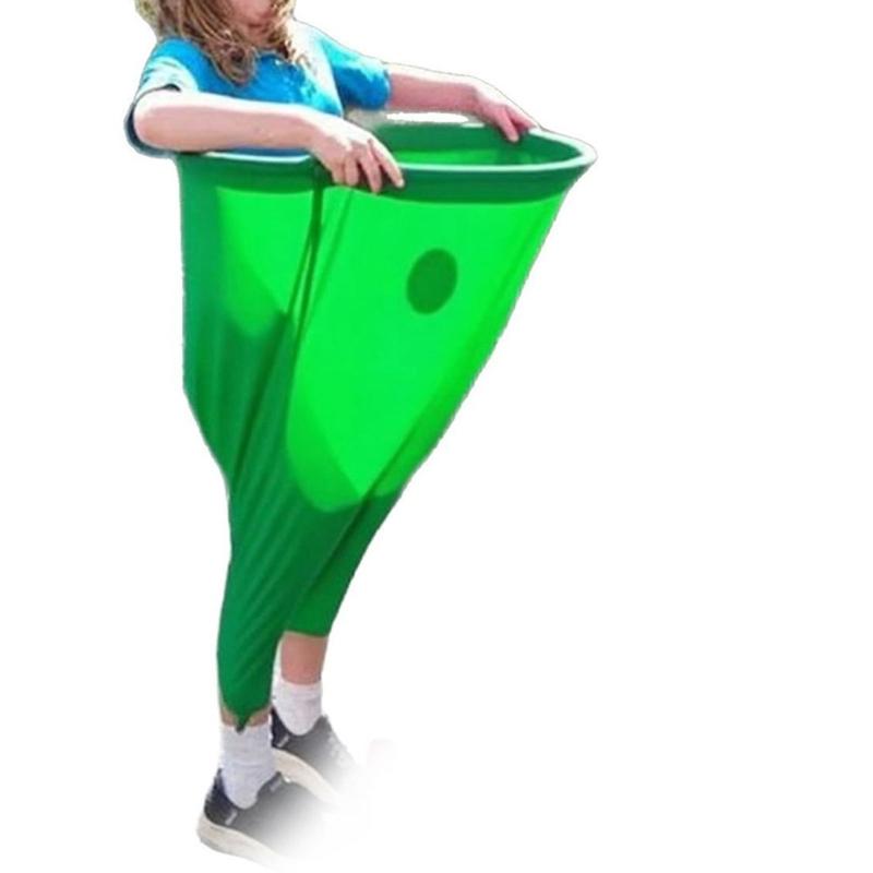 Funny Granny Pants Yard Game Set Entertainment Throwing Game Giants Elastic Pants with 4 Balls and Air pumps Enduring