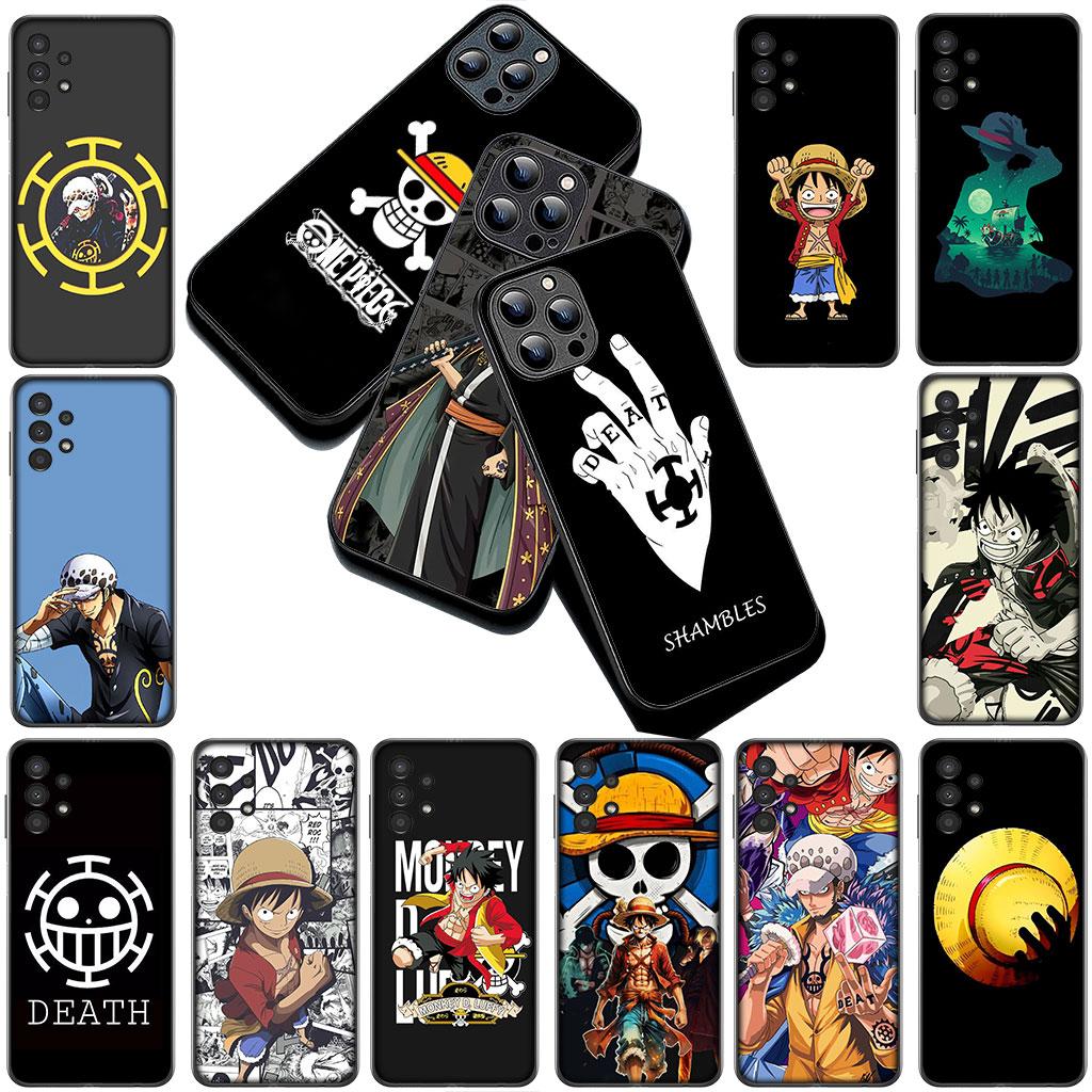 Cover for Motorola Moto G22 G23 G32 G53 G60 G72 G64 G20 G8 G9 Plus Power E13 E20 E32 Case Trafalgar D Water Law One Pieces Luffy