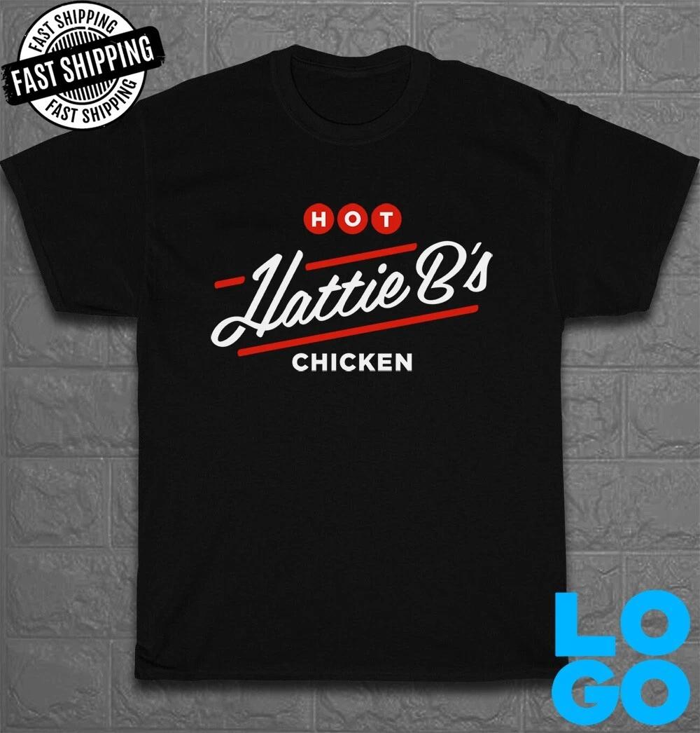 

New T-Shirt Hattie B s Logo Men s Funny T-Shirt Made In USA Size S to 5XL M