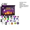 Halloween Decoration Ideas Advent Calendar, 24 Days Countdown Calendar with Pcs Slow Rising Plush Toys Squeeze Toys, Scary Collectible Dolls Gifts for