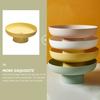 Portable Fruit Draining Bowl High Base Decorative Fruit Basket Snack Holder Wedding Party Dessert Storage Stand