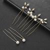 Hair Jewelry Hair Accessories Wedding Pearl Rhinestone Bridal Hair Pins Hair Clips Flower Headwear