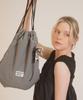 Masmarulez Gym Sack String Bag _ Plaid Check Gray