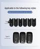 Toyota & PERODUA Beiluda Car Key Case: Remote Control Shell for Malaysia