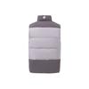 Li-Ning Color Block Warm Stand Collar Down Vest Men Vests Purple Gray AMRR011-4