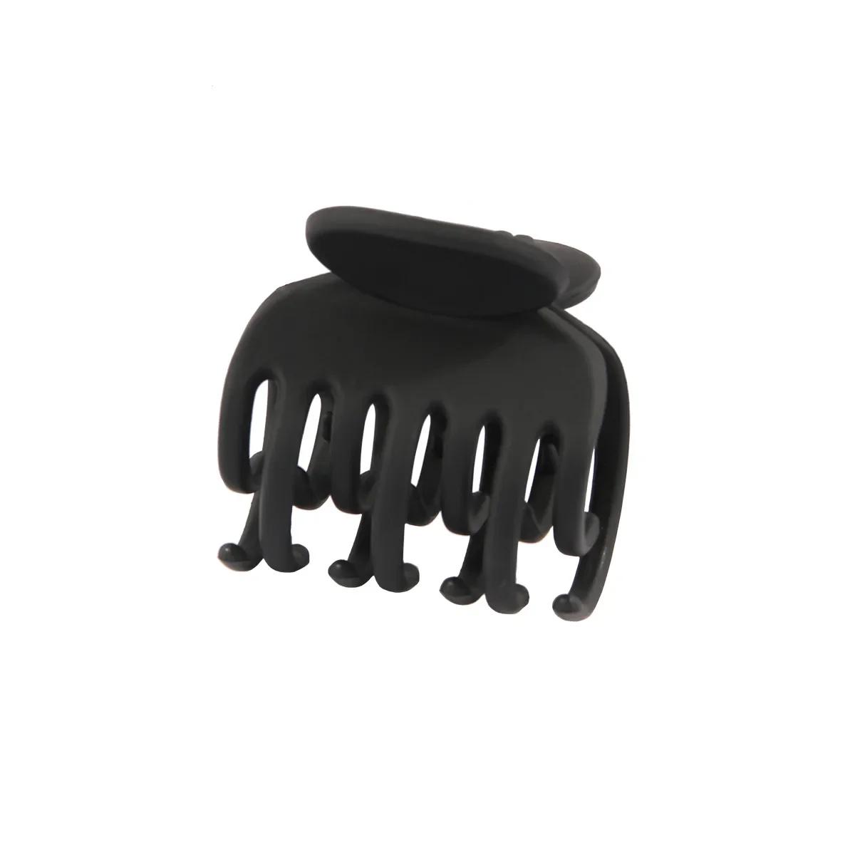 

Новые модные средние заколки-крабы для волос Нескользящие квадратные матовые для женщин и девушек Сильная фиксация Заколки-бананы Заколка-акула для волос