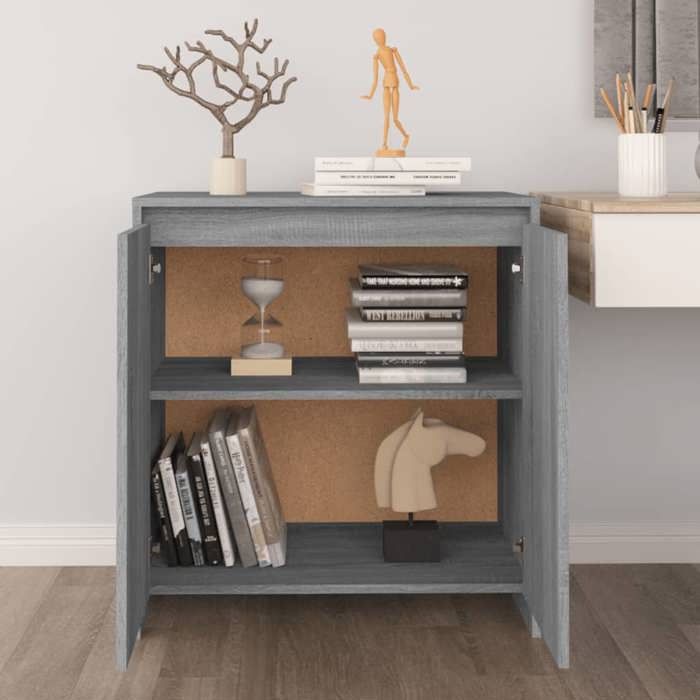 VidaXL Buffet Sonoma Grey 70x41x75 Cm Engineered Wood 813003