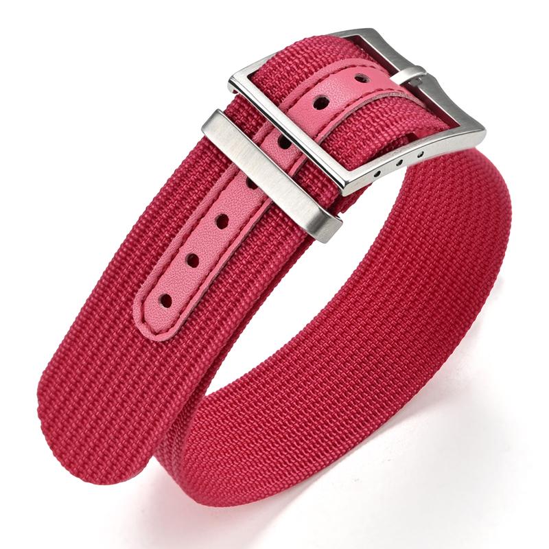 Nylon Strap 20mm 22mm Thick Premium Ballistic Nylon Strap for Men and Women Washable Bracelet Bracelet Watch Accessori