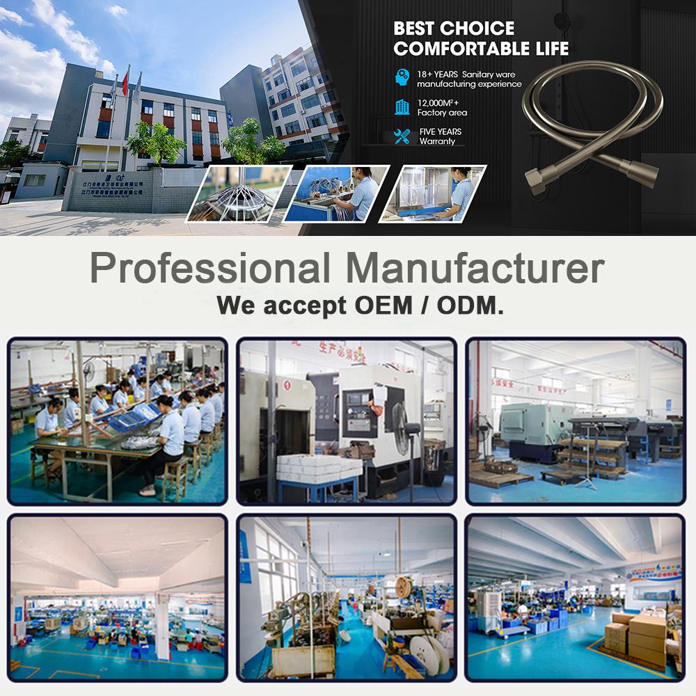 Shower Hose PVC Anti-twist Silver Grey PVC Shower Hose Handheld Shower Head Hose Flexible PVC for Bathroom Tube