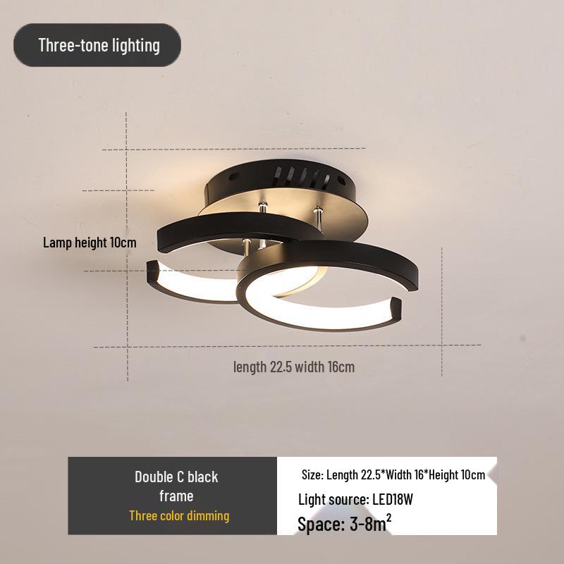 Italian Modern Minimalist Wall Lamp for Porch, Bedroom, Stair, Balcony, Corridor, Ceiling, Aisle