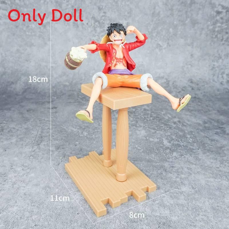 One Piece Luffy Nami Vivi Ace Boa Hancock Pvc Collectible Model For Desk Decor