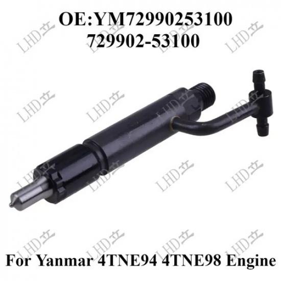 Fuel Injector YM72990253100 729902-53100 For Yanmar 4TNE94 4TNE98 Engine