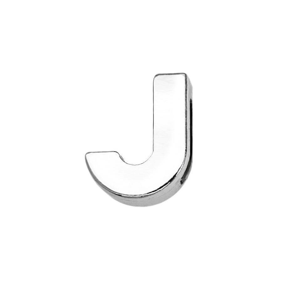 

8 мм браслет из сплава с бусинами и буквами и аксессуар для телефонной цепочки Letter-J