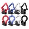 ABS Simulation Racing Bumper Trailer Hook Tow Hook Sticker JDM Universal Car Styling Sticker Tralier Tow Hook Kit