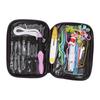 Set de croșete luminoase 9 în 1, Reîncărcabil, cu lumină LED, Luminozitate reglabilă, cu Piele PU mov
