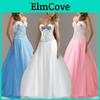 Elegant Women Sequins Long Formal Evening Maxi Dress For Wedding And Party Occasions