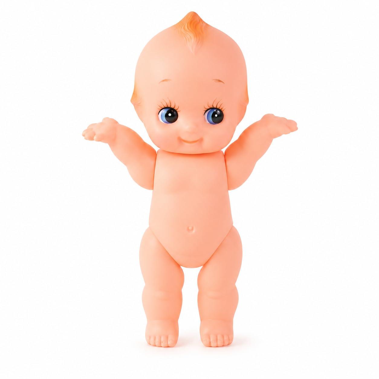 Сделано в Японии Obitsu Kewpie 28см Кукла из мягкого винила, Подвижная голова, руки и ноги, Для переодевания, рукоделия, коллекционирования, Obitsu Manufacturing Co.
