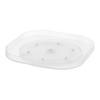 Yamazaki Jitsugyo Refrigerator Rotating Tray Square White W20 X D20 X H2.9cm Tower Spice Rack Seasoning Rack 1322