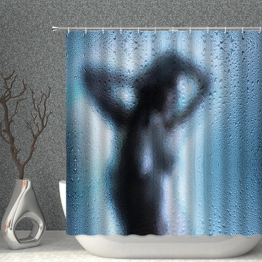 Bathroom Shower Curtain After The Rain Deep Mountains Misty Beauty Bath Polyester Household Bathtub Decoration With Hook