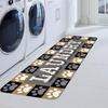 Modern Minimalist Long Strip Carpet Non-Slip Laundry Kitchen Floor Mat Corridor Bedroom Carpet Home Decoration