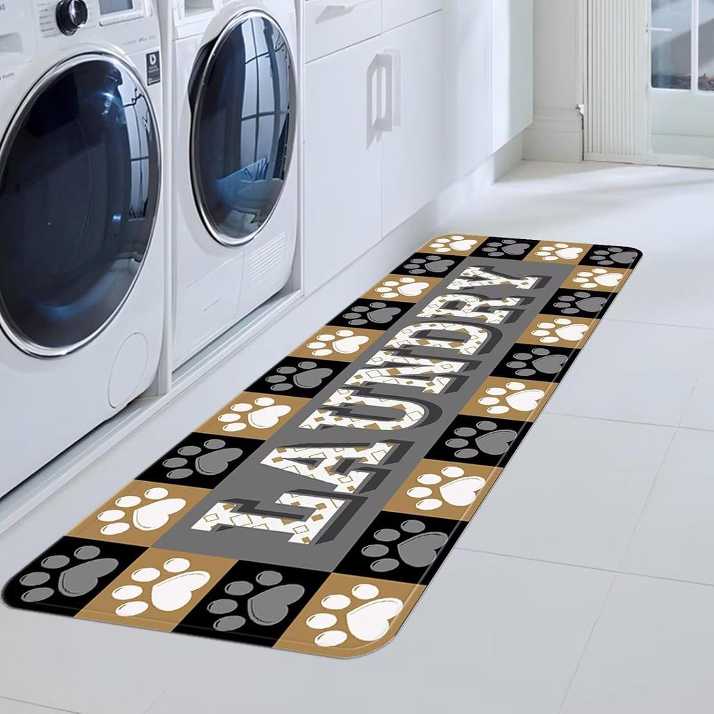 Modern Minimalist Long Strip Carpet Non-Slip Laundry Kitchen Floor Mat Corridor Bedroom Carpet Home Decoration