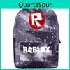 Zaino in Tela Roblox Resistente Per Ragazzi Con Design Stellato e Ampio Spazio