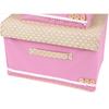1 PC Home Essential Trumpet Pastoral Cloth Buckle Clothing Storage Box Finishing Debris Box Storage Box Buttoned Box