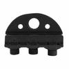 Alomejor Professional Headless Guitar Locking Nut 6-String Adapter Zinc Alloy