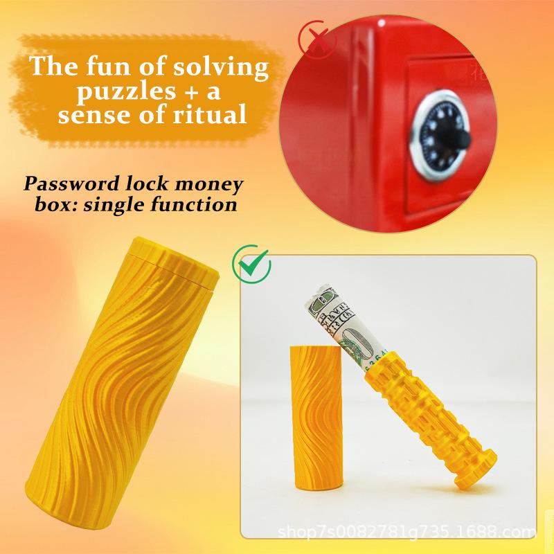 

Personalized 3D Maze Puzzle Money Box: Creative Festival and Birthday Gift Purple